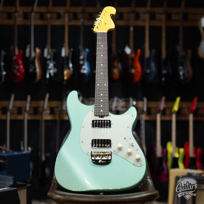 2025 Elliott Warhawk HH Electric Guitar w/ Hardtail – Inverness Green