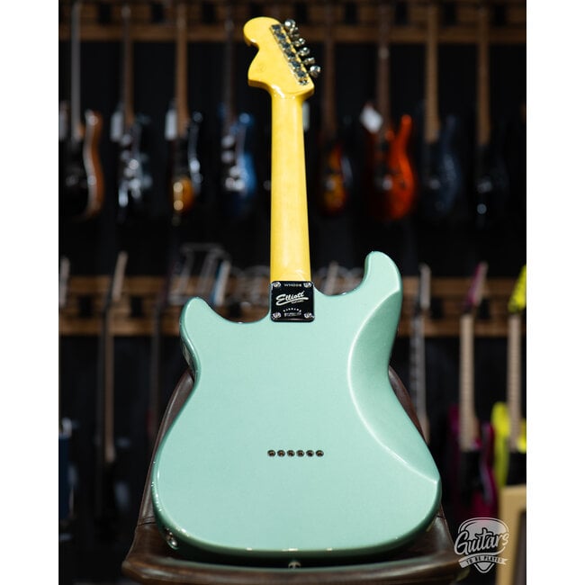 2025 Elliott Warhawk HH Electric Guitar w/ Hardtail – Inverness Green