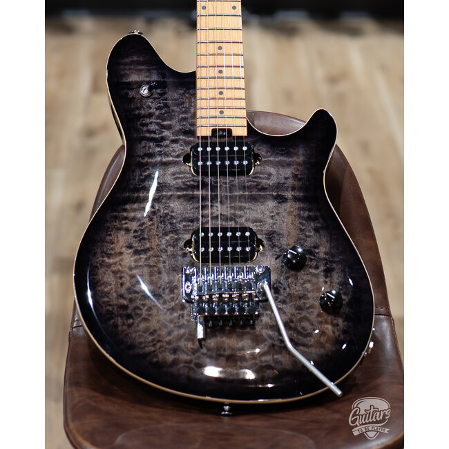 Used EVH Special Wolfgang QM Baked Maple Fretboard w/ Case – Charcoal Burst
