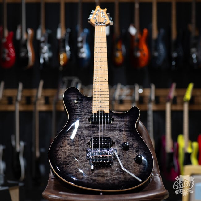Used EVH Special Wolfgang QM Baked Maple Fretboard w/ Case – Charcoal Burst