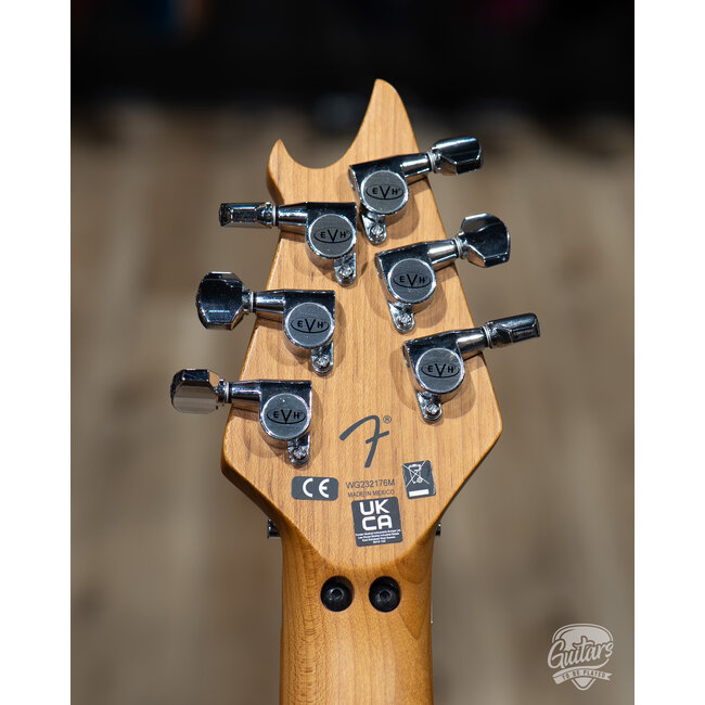Used EVH Special Wolfgang QM Baked Maple Fretboard w/ Case – Charcoal Burst