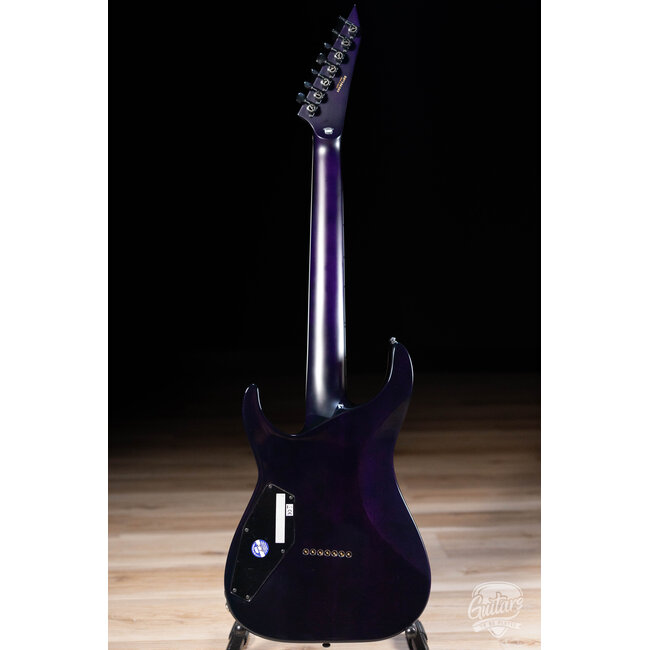 ESP E-II M-II 7 NT Bare Knuckle 7-String Guitar w/ Case – Purple Natural Fade
