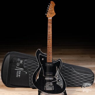 Novo Novo Custom Miris J w/ Flame Maple Neck & Fralin P-90s – Starry Night
