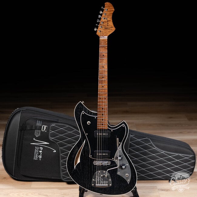 Novo Custom Miris J w/ Flame Maple Neck & Fralin P-90s – Starry Night