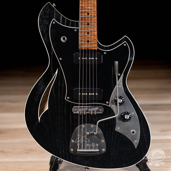 Novo Custom Miris J w/ Flame Maple Neck & Fralin P-90s – Starry Night