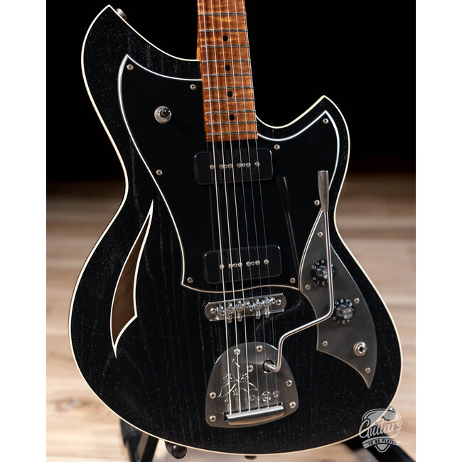 Novo Custom Miris J w/ Flame Maple Neck & Fralin P-90s – Starry Night
