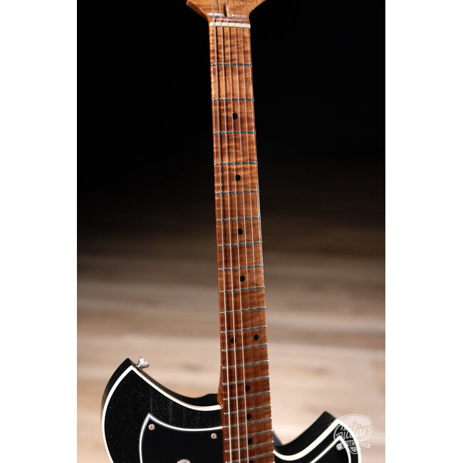 Novo Custom Miris J w/ Flame Maple Neck & Fralin P-90s – Starry Night