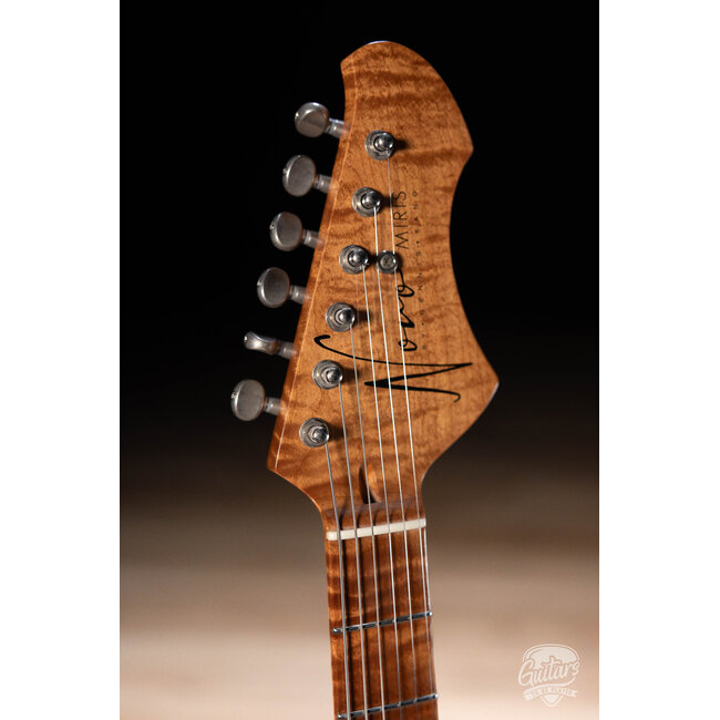 Novo Custom Miris J w/ Flame Maple Neck & Fralin P-90s – Starry Night