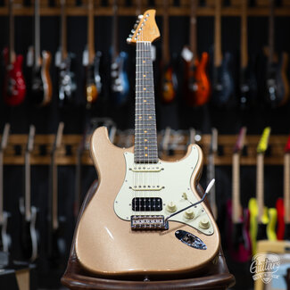 Used Used: Suhr Classic S Antique Vintage Limited HSS w/ Bag – Firemist Gold Metallic