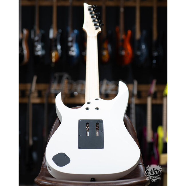 Ibanez RG653DX Prestige HH Guitar w/ Case – White Flat (Demo)