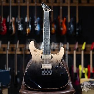 ESP Guitars ESP E-II M-II HT Neck Thru Guitar w/ Case – Black Natural Fade (B-stock)