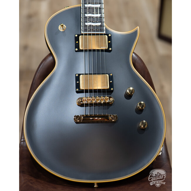 ESP E-II Eclipse DB EMG Electric Guitar w/ Case – Vintage Black (B-stock)