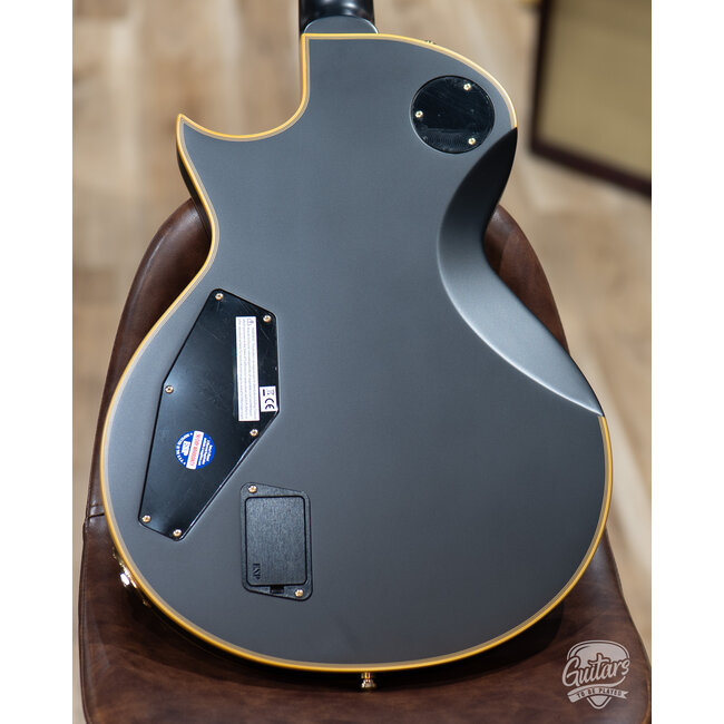 ESP E-II Eclipse DB EMG Electric Guitar w/ Case – Vintage Black (B-stock)