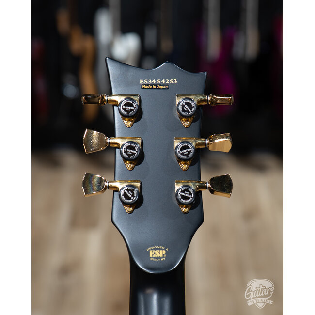 ESP E-II Eclipse DB EMG Electric Guitar w/ Case – Vintage Black (B-stock)