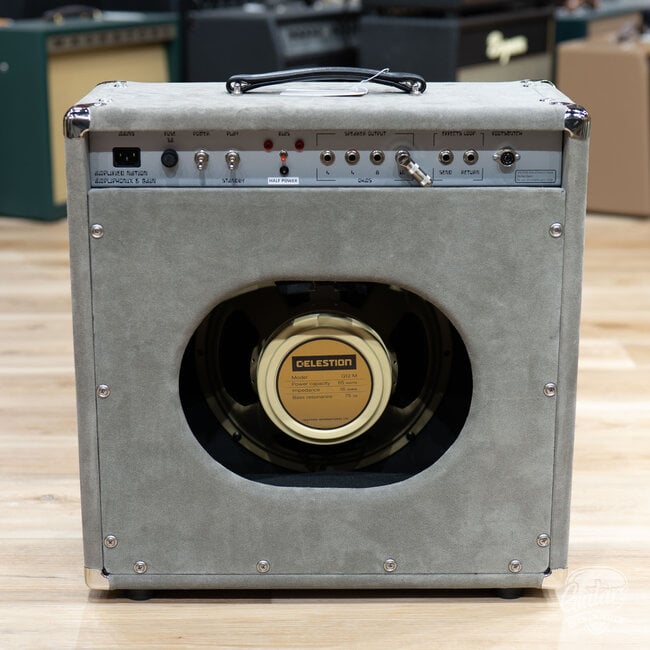 Amplified Nation Ampliphonix & Gain 50W Combo w/ Half Power Switch –Silver Suede