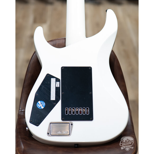 ESP E-II M-II 7B Baritone 7-String Evertune Guitar w/ Case – Pearl White (B-stock)