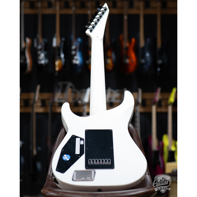 ESP E-II M-II 7B Baritone 7-String Evertune Guitar w/ Case – Pearl White (B-stock)