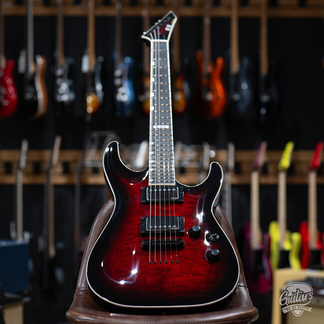ESP E-II Horizon NT-II EMG w/ Case – See Thru Black Cherry Sunburst (B-stock)