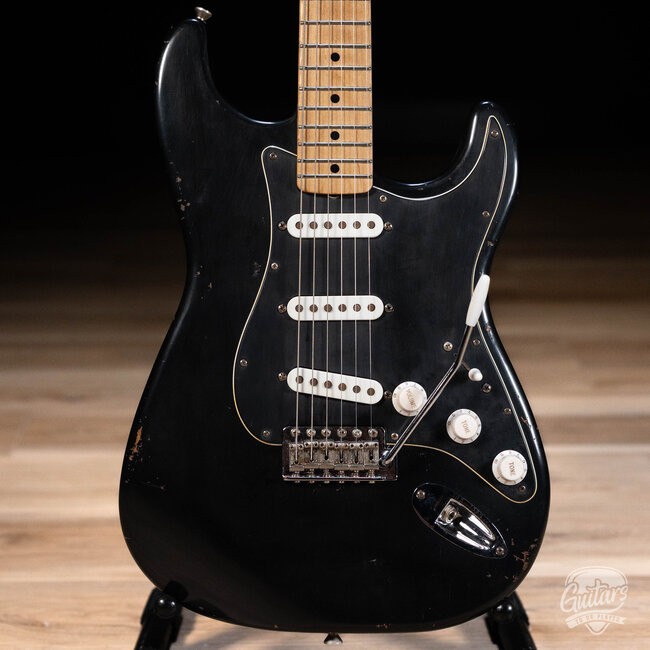 Mario Martin Guitars Ash/Paulownia S-Style w/ Fralin Vintage Hots – Black
