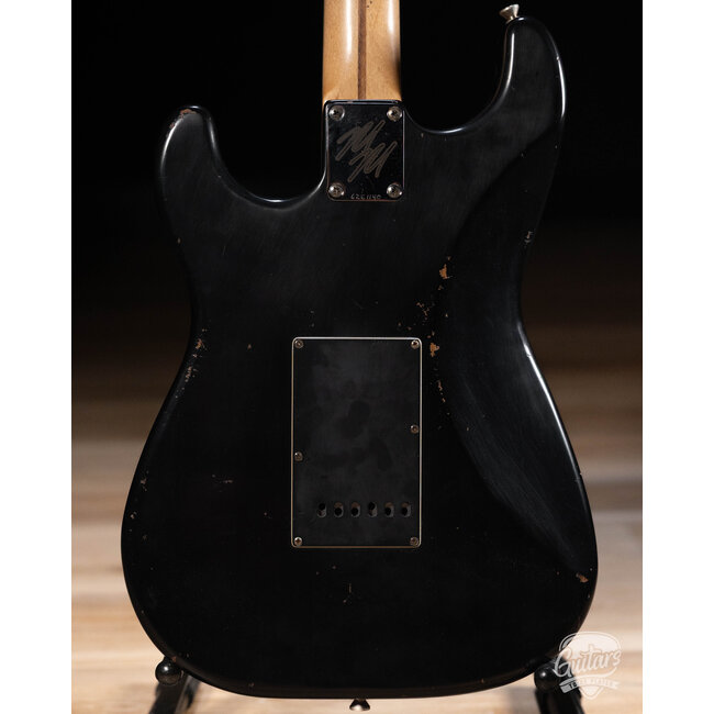 Mario Martin Guitars Ash/Paulownia S-Style w/ Brickhouse Pickups – Black