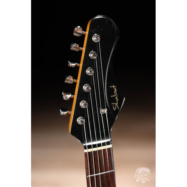 Shabat Lynx HSS Alder S-Style w/ Rosewood & Lollar Specials/HB – Black/Cream