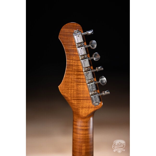 Shabat Lynx SSS Alder S-Style w/ Rosewood & Lollar '64s – Aged Champagne Sparkle