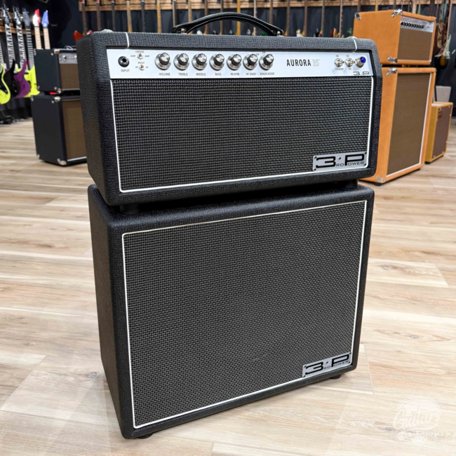 3rd Power Aurora 35W Amp Head & Compact 1x12" Cab w/ Speaker Cable