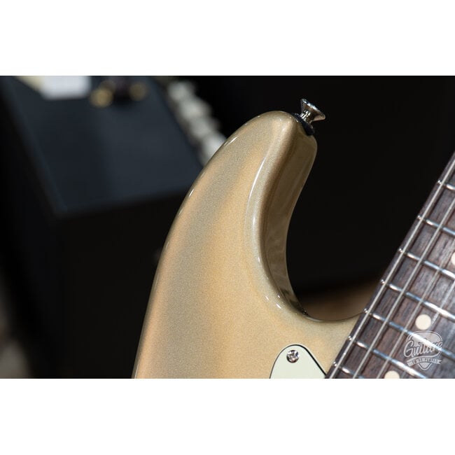 2002 Tom Anderson Classic SSS Alder Guitar w/ Gig Bag – Shoreline Gold