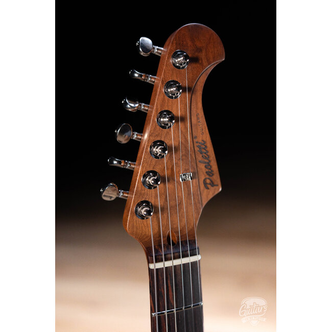Paoletti Alfa Loft HSS Ebony Fretboard “Stratospheric” S-Style – Heavy Deep Blue
