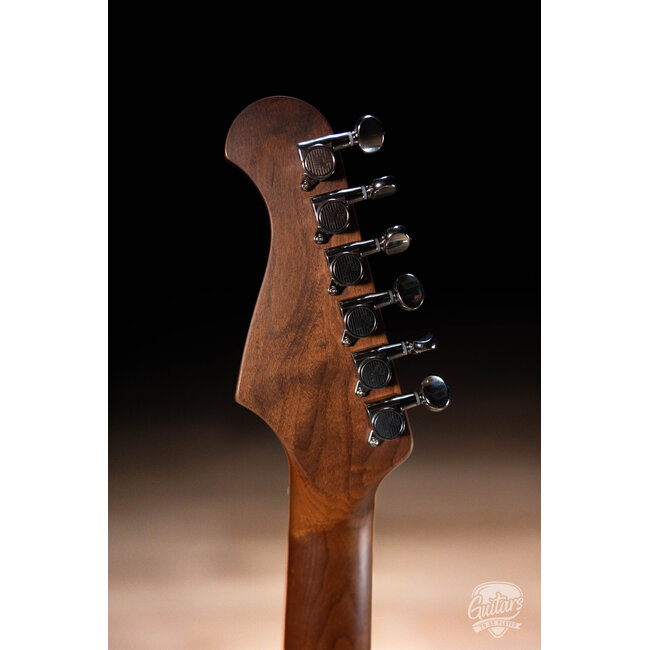 Paoletti Alfa Loft HSS Ebony Fretboard “Stratospheric” S-Style – Heavy Deep Blue