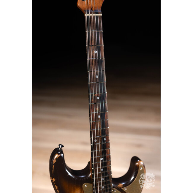 Paoletti Alfa Lounge HH “Stratospheric” Thinline S-Style – Tobacco Burst