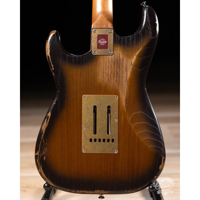 Paoletti Alfa Lounge HH “Stratospheric” Thinline S-Style – Tobacco Burst