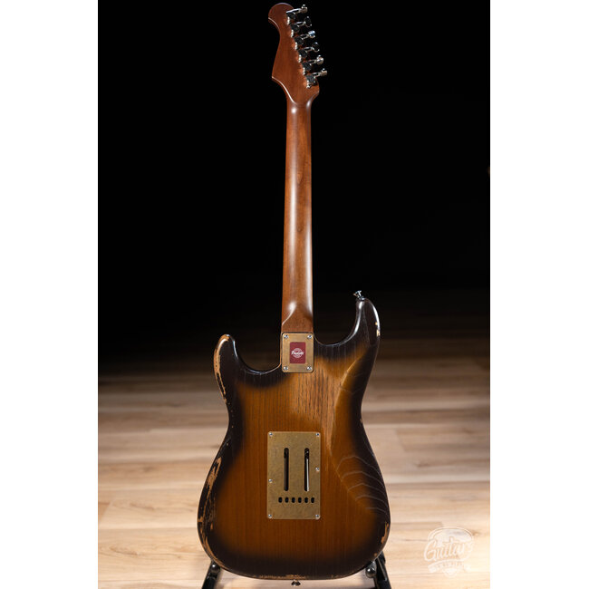 Paoletti Alfa Lounge HH “Stratospheric” Thinline S-Style – Tobacco Burst