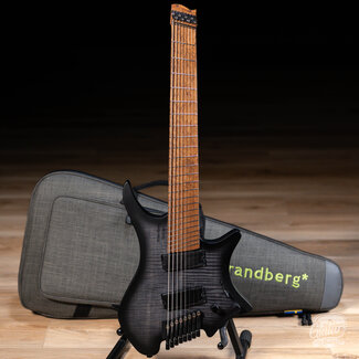 Strandberg Strandberg Boden Original N2.8 8 String Headless – Black Denim Burst Satin