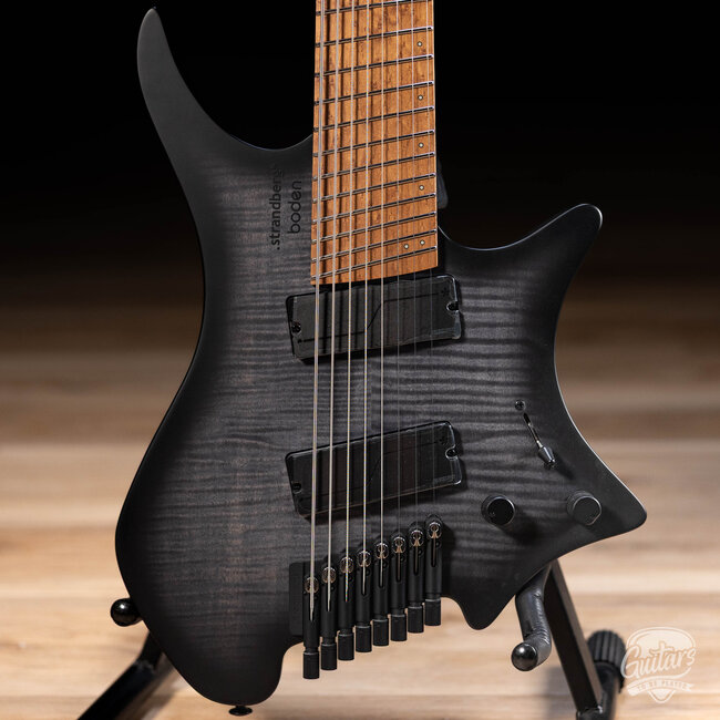 Strandberg Boden Original N2.8 8 String Headless – Black Denim Burst Satin
