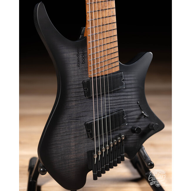Strandberg Boden Original N2.8 8 String Headless – Black Denim Burst Satin