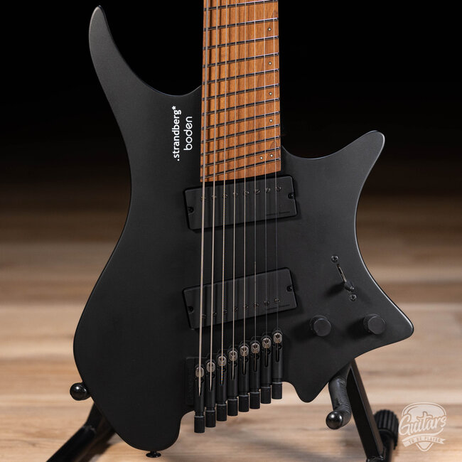 Strandberg Boden Standard N2.8 8 String Headless – Black Satin Metallic