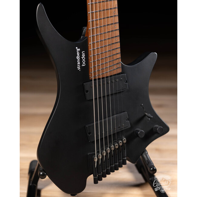 Strandberg Boden Standard N2.8 8 String Headless – Black Satin Metallic
