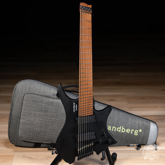 Strandberg Strandberg Boden Standard N2.8 8 String Headless – Black Satin Metallic