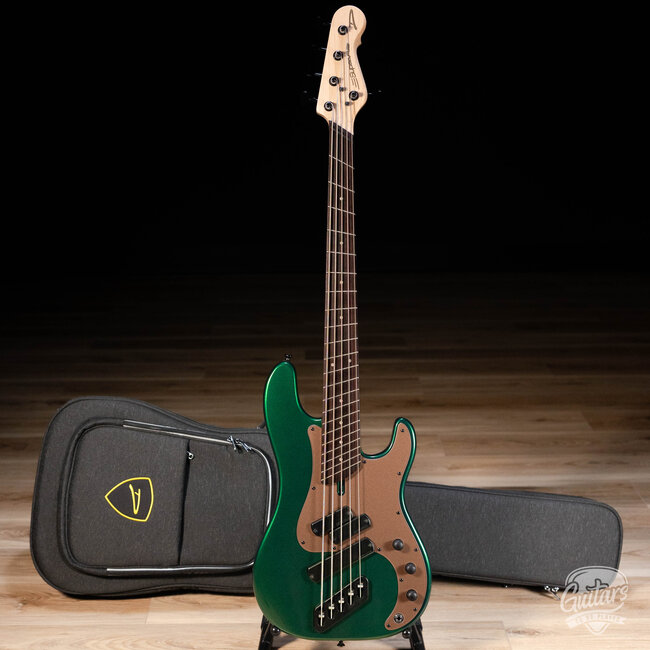 Dingwall SP1 5-String Bass – Gloss Dark Candy Green