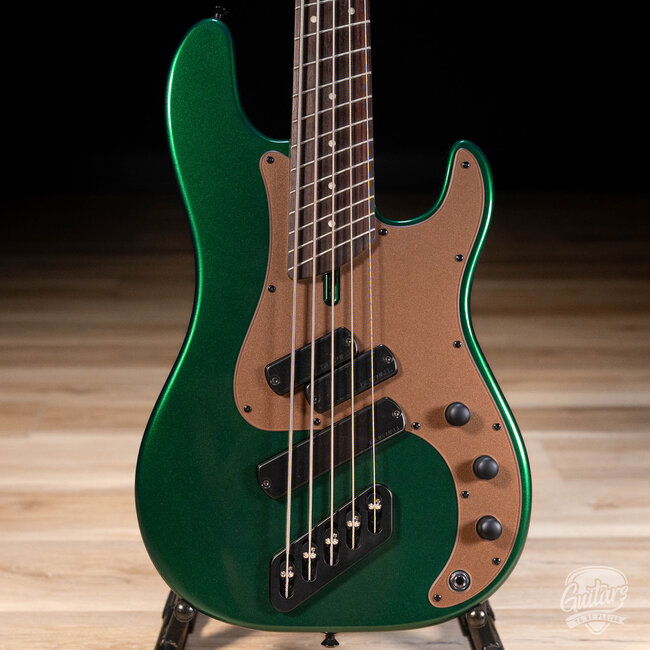 Dingwall SP1 5-String Bass – Gloss Dark Candy Green
