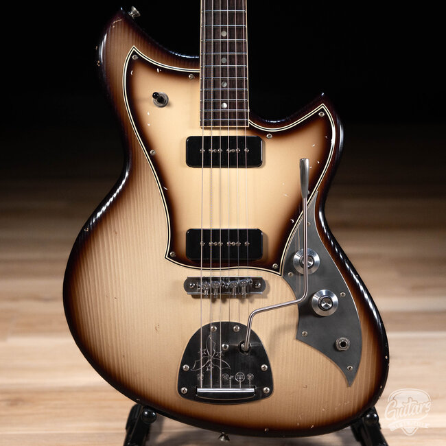 Novo Custom Serus J Guitar w/ Fralin P-90s & Neck Binding – Toasted Marshmallow