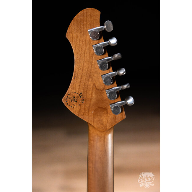 Novo Custom Serus J Guitar w/ Fralin P-90s & Neck Binding – Toasted Marshmallow
