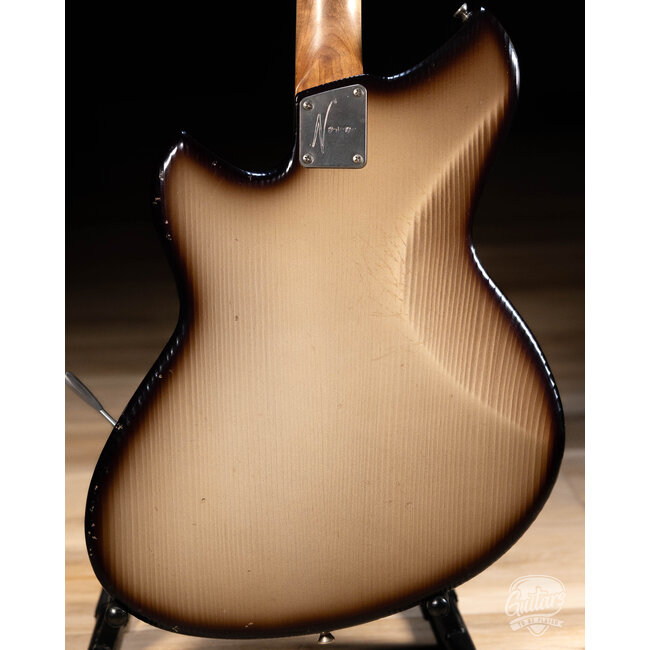 Novo Custom Serus J Guitar w/ Fralin P-90s & Neck Binding – Toasted Marshmallow