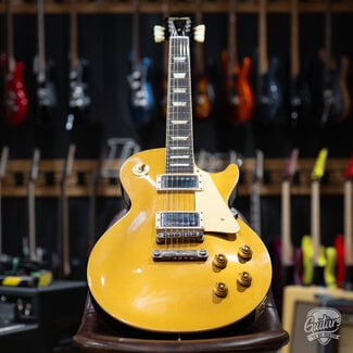 Used 2024 Gibson Custom Shop Les Paul Reissue 1957 R7 w/ Case – Gold Top Darkback
