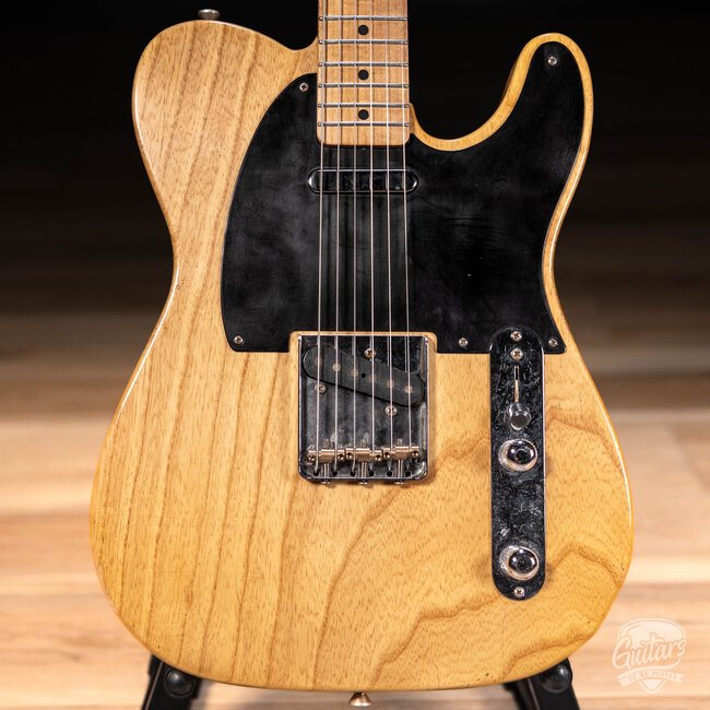 Mario Martin Guitars T-Style w/ 1-pc Swamp Ash Body & Lollar PUs – Vintage Amber