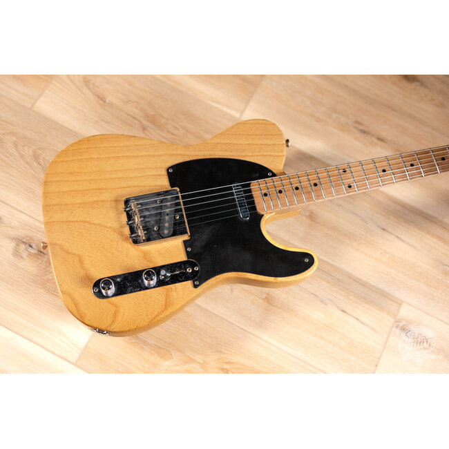 Mario Martin Guitars T-Style w/ 1-pc Swamp Ash Body & Lollar PUs – Vintage Amber