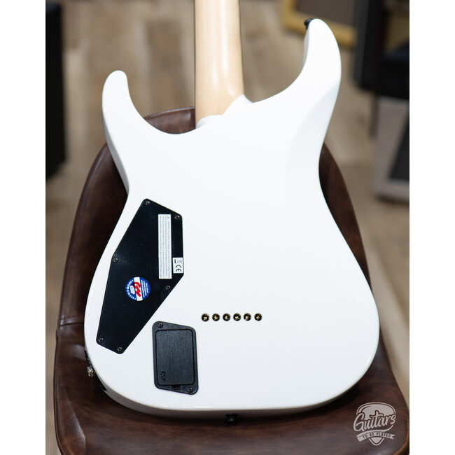 ESP E-II M-I NT Neck Thru Fishman Guitar w/ Case – Snow White (B-stock)