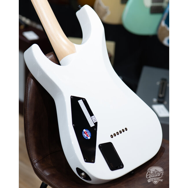 ESP E-II M-I NT Neck Thru Fishman Guitar w/ Case – Snow White (B-stock)
