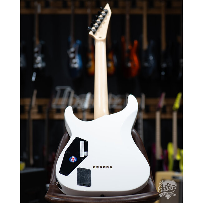 ESP E-II M-I NT Neck Thru Fishman Guitar w/ Case – Snow White (B-stock)